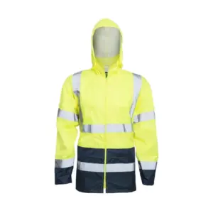Active Gear Rainstorm regnsett - HiVis Gul/Marine - Bilde 2