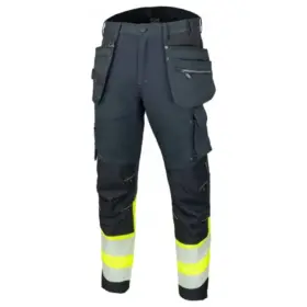 HiVis Sort/Gul