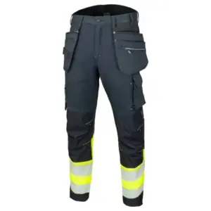 Cannygo Freego bukse - HiVis Sort/Gul
