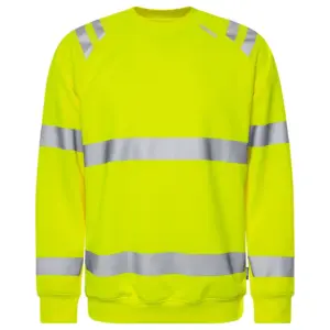 Fristads HiVis genser klasse 3 7862 GPSW - HiVis Gul