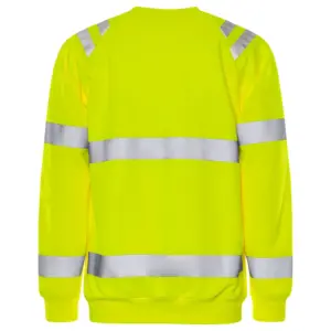 Fristads HiVis genser klasse 3 7862 GPSW - HiVis Gul - Bilde 2