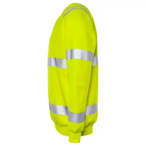 Fristads HiVis genser klasse 3 7862 GPSW - HiVis Gul - Bilde 4