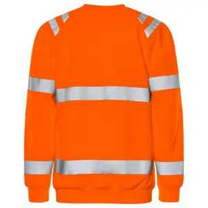 Fristads HiVis genser klasse 3 7862 GPSW - HiVis Orange - Bilde 2