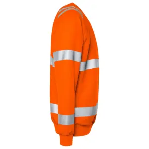 Fristads HiVis genser klasse 3 7862 GPSW - HiVis Orange - Bilde 3