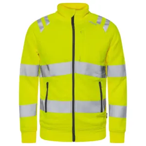 Fristads HiVis Green genserjakke klasse 3 7863 GPSW - HiVis Gul