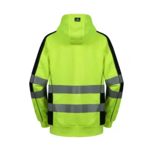 Pesso FL05 Fleecejakke - HiVis Gul/Sort - Bilde 3