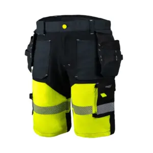 Rewelly stretch plus shorts - HiVis Gul