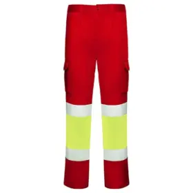 HiVis Rød/Gul