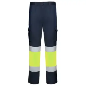 Roly Workwear Daily Stretch bukse - HiVis Gul/Marine