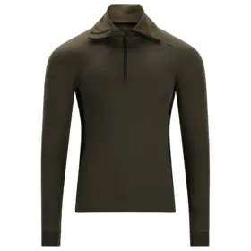 Aclima WarmWool Polo M's - Tarmac/Jet Black