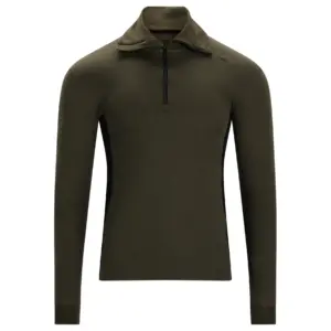 Aclima WarmWool Polo M's - Tarmac/Jet Black