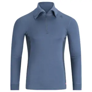 Aclima WarmWool Polo M's - Blue Fusion/Midnight Navy