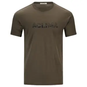 Aclima Classic Tee Logo - Tarmac