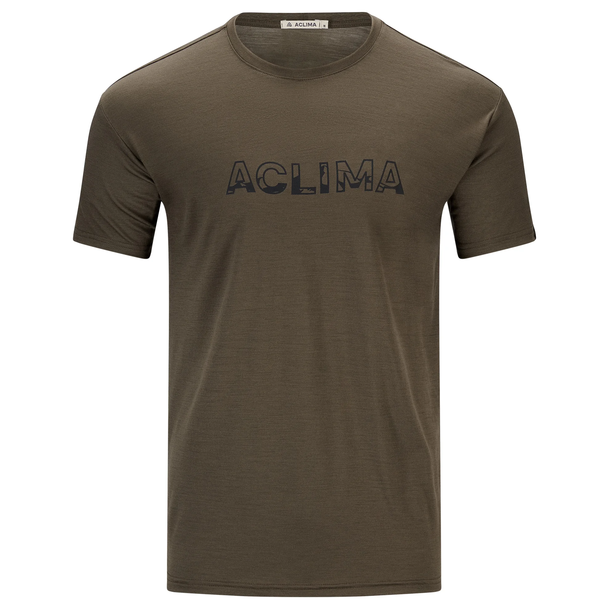 Aclima Classic Tee Logo - Tarmac